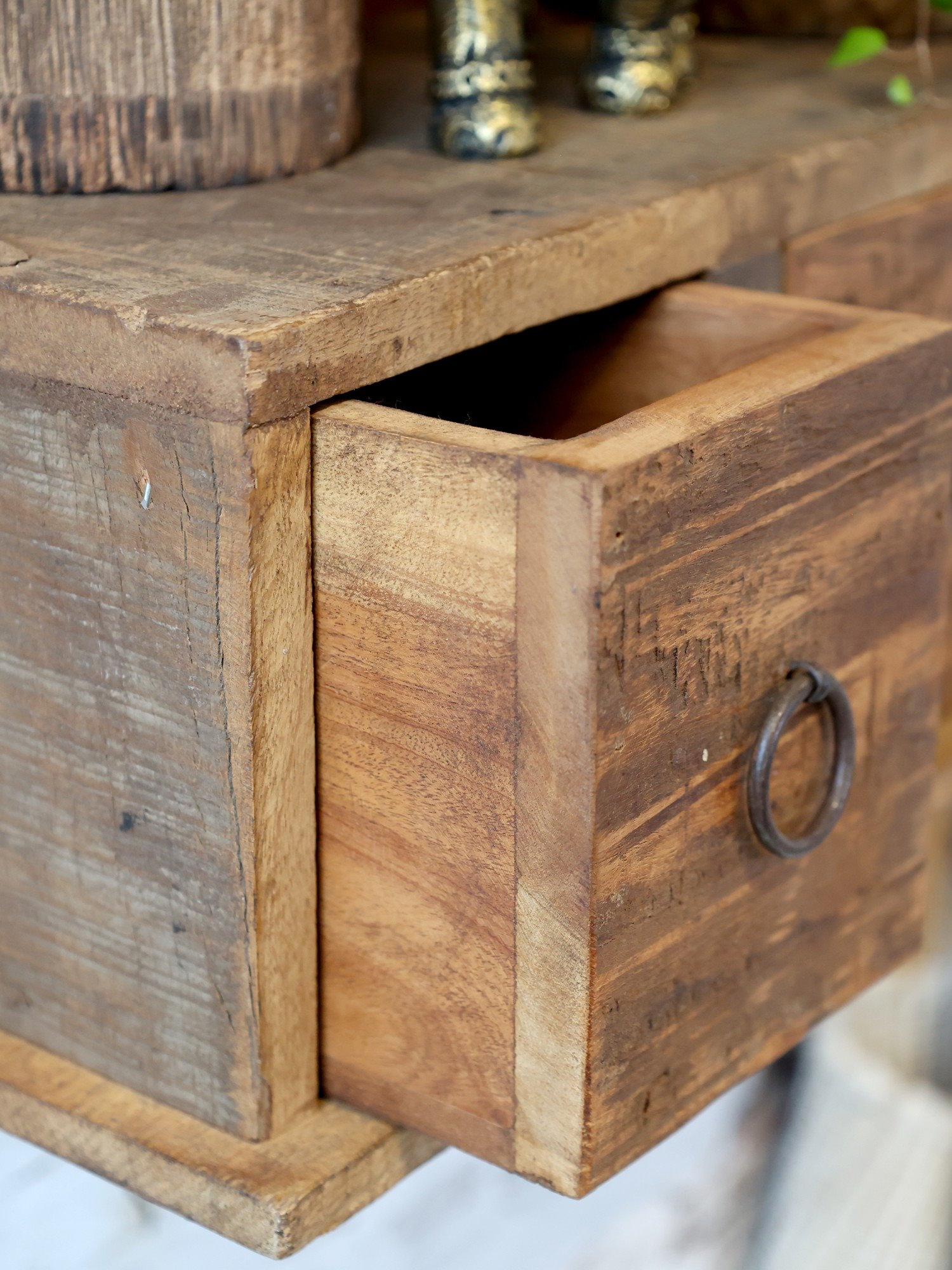 RUSTYKALNA_DREWNIANA_PÓŁKA_SZAFKA_Z_SZUFLADAMI_VINTAGE_CHIC_ANTIQUE_POLSKA_SKLEP_DESIGNBYWOMEN